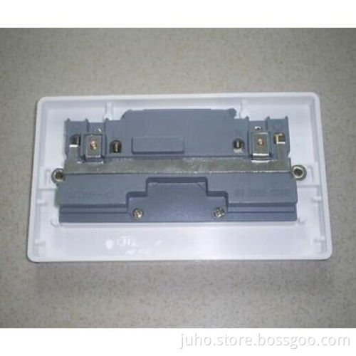 UK electric wall switch and socket with USB